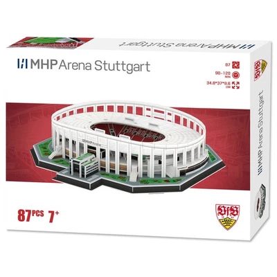 TIGER MERCHANDISING VfB Stuttgart 3D Puzzle 88 Teile MHP Arena