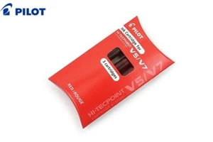 Pilot V5/V7 Cartridge System Pen Refill 1 Set 3 Cartridges - Red - Picture 1 of 2