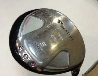 GOLF FAIRWAY WOOD BRIDGESTONE TOUR STAGE V-IQ CL 2008 PINK LADIES 5W A-FLEX - Image 1 of 4