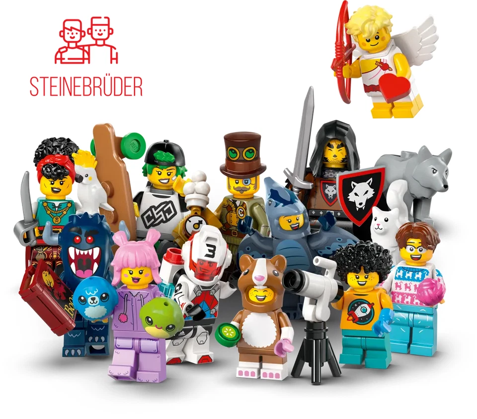 LEGO ® Minifiguren 71048 Serie 27 ® Komplettsatz Einzeln zum Aussuchen OVP - Bild 1 von 1