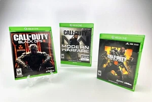 🎮 Call of Duty Xbox One Lot (Modern Warfare, Black Ops 3, Black Ops 4) – CIB! - Picture 1 of 1