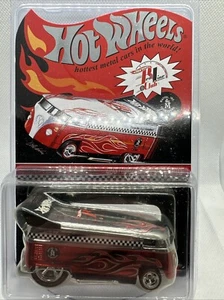 2005 HOT WHEELS REDLINE CLUB MEMBERSHIP THANK YOU CUSTOMZIED VW DRAG BUS #13367 - Picture 1 of 4