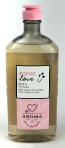 Baño de espuma y gel de baño Bath & Body Works Inspire Love Rowe & Vanilla 10 oz - Imagen 1 de 2