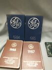 General Electric GE LOT date Log Book Memo Diary Journal Meatball Logo Albany NY