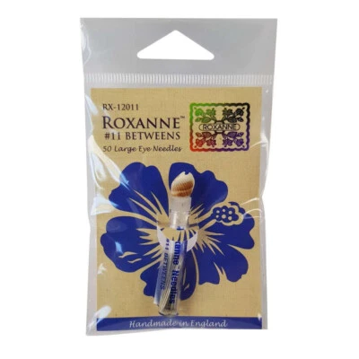 Roxanne #11 Betweens Large Eye Needles x 50 Tracked Post Quilting Sewing - image 1 of 2