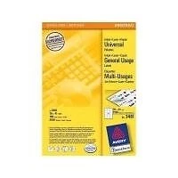 Avery Nutzform Etichette Avery 70 x 41 mm Bianco A4 (3481) - Immagine 1 di 1