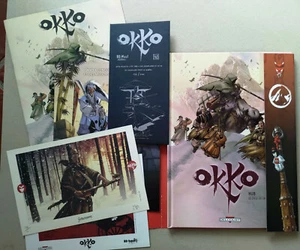 HUB - OKKO GR.3 DER ERDZYKLUS I - Jacke N+S + Exlibris + Tasche - Bild 1 von 6