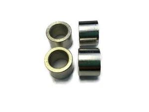 Espaciadores cromados para motocicletas scooters herrajes generales (4 piezas) - Imagen 1 de 4