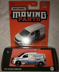 REPUESTOS MÓVILES MATCHBOX 2022 FURGONETA DE SERVICIO NISSAN TOWNSTAR PUERTAS LATERALES ABIERTAS NUEVO - Imagen 1 de 3