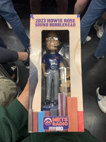 New York Mets Citi Field SGA Howie Rose Sound Bobblehead Radio 5/31/2023 Cover