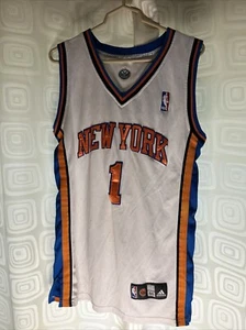 Adidas New York Knicks Jersey Size 50 Amare Stoudemire #1 NBA - Picture 1 of 8