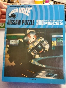 Rompecabezas 1979 The Black Hole Vincent Walt Disney 500 piezas Whitman - Imagen 1 de 5