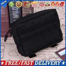 Military Accessories Tools Change Bag Camouflage Tactical Pockets(Black)