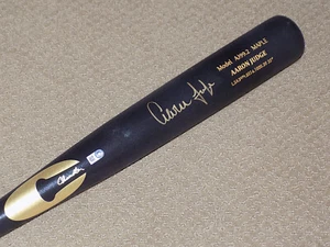 Aaron Judge Maple Chandler Signed Game Bat 2020 New York Yankees MLB Fanatics - Picture 1 of 7