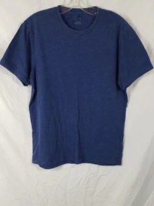 J. Crew Herren Kurzarm T-Shirt mittelblau Rundhals gebraucht - Bild 1 von 7