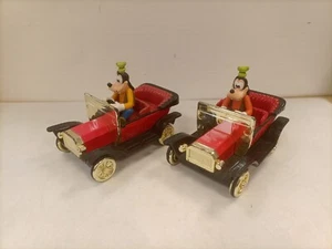 Vintage Walt Disney Goofy Friction Tin Car Pull Back - Picture 1 of 5