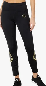 adidas by Stella McCartney Womens Leggings XS Black True Pace Cold RDY HG6861 - Picture 1 of 5