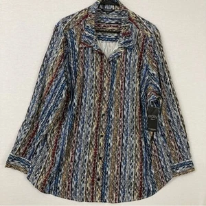 New Liverpool Multi Color Long Sleeve Button Down size 3X - Picture 1 of 8