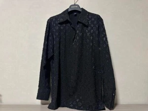 Authentic Louis Vuitton Men's black Monogram Classic Shirt Size XS / 36 Mint - Picture 1 of 4