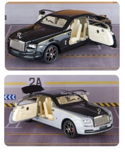 1:32 Rolls Royce Wraith 1/32 Car Model Light& Sound Toy Gift Kids Collection New - Picture 1 of 11