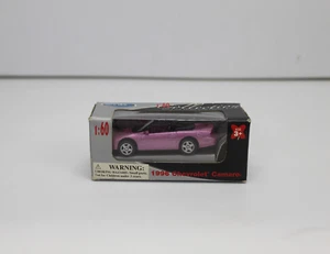 WELLY Pink Purple 1996 CHEVROLET CAMARO 1:60 SCALE New Read Description - Picture 1 of 6