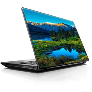 Laptop Notebook Universal Skin Decal Fits 13.3" to 16" / Mountain Lake - Picture 1 of 1