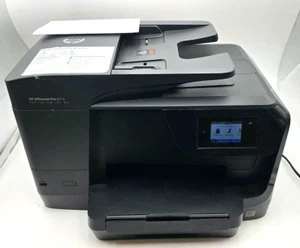 HP OfficeJet Pro 8715 All-in-one Printer - Black 001 - Picture 1 of 5