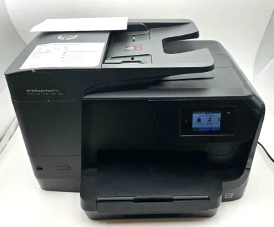 HP OfficeJet Pro 8715 All-in-one Printer - Black 001 - Image 1 of 4