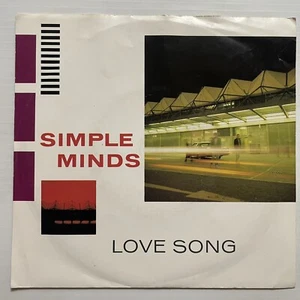 Simple Minds Love Song Vinyl Record 7” 45 RPM VS 434 Virgin Records 1981 - Picture 1 of 24