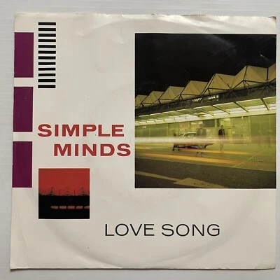 Simple Minds Love Song Vinyl Record 7” 45 RPM VS 434 Virgin Records 1981 - Image 1 of 4