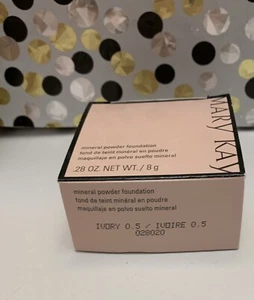 ❤️ ❤️ IVORY 0 . 5 🌺🌺🌺 MINERAL POWDER 🧨🧨 Mary Kay 🌸 Foundation - Picture 1 of 1