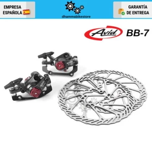 Avid BB7 Mechanical Disc Brake Set Pairs Rear Front with Disc Rotor G3 160mm Mtb - Picture 1 of 9