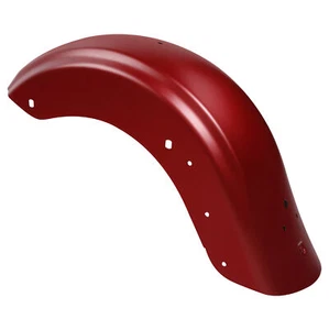 Rear Fender Fit For Harley Street Road Glide 2009-2024 2022 23 Wicked Red Denim - Picture 1 of 7