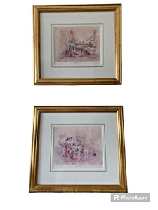 Joy Kirton Smith – Repose I & II Framed Limited Edition Prints (Both 155/600) - Picture 1 of 24