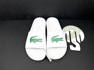 chanclas lacoste blancas