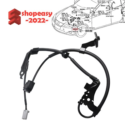 1PC Front ABS Skid Control Sensor Passenger Side for Lexus GS300 GS350 GS450H - Image 1 of 4