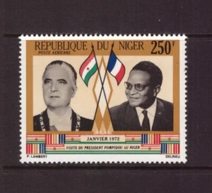 Banderas/políticos de Níger 1972 como nuevo montado - Imagen 1 de 1