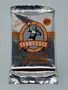 NEW 1990 *TENNESSEE* Volunteers Football 100 Years of Volunteers 1 Unopened Pack - Picture 1 of 3