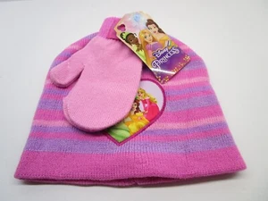 Disney Princess Hat And Mitten Set-NEW WITH TAGS - Picture 1 of 4
