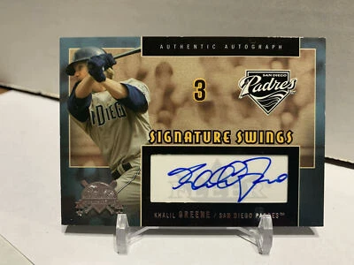 2005 Fleer 国家消遣签名秋千哈利勒·格林 #SS-KG 签名 — 第 1/2 张图片