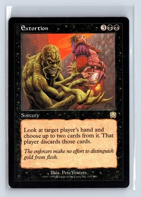 (2x) EXTORTION – MTG Magic the Gathering Card – Mercadian Masques – Rare - Image 1 of 4