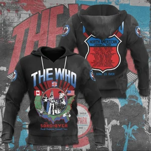 The Who 3D Tshirt New The Song Is Over Hot Tour 2025 Hoodie Fan Gift - Picture 1 of 4