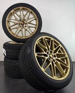 Cerchi Porsche Macan 4 Electric 22 pollici Aurum pneumatici invernali ruote invernali originali - Foto 1 di 7