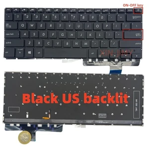 US Backlit black Laptop Keyboard For ASUS Pro 14 UX450 UX450F UX450FD UX450FDX - Picture 1 of 3