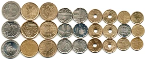 ¡CANCIÓN DE CISNE de la PESETA AÑOS 80-90! LOTE(S) de 6 monedas DIFF @ 1.66 Compre 4 y obtenga 27 BU - Imagen 1 de 4