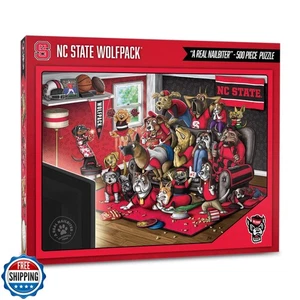 YouTheFan NCAA NC State Wolfpack Purebred Fans 500pc Puzzle - A Real Nailbite - Picture 1 of 4