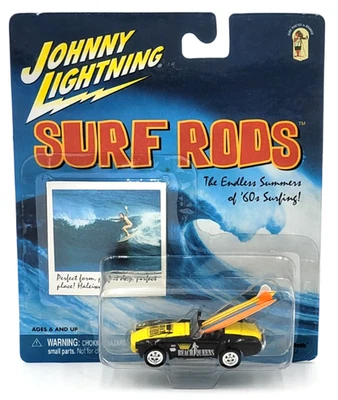 2001 Johnny Lightning Surf Rods Beach Queens with Perfect Form Photo Card - Image 1 of 4