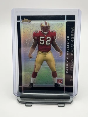 2007 Topps Finest - Rookie Patrick Willis #149 Black Refractor /99 (RC) - Image 1 of 4