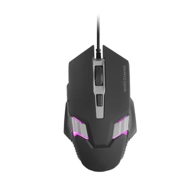 MARSGAMING MM024, RGB Gaming Mouse, 4000 DPI Optical Sensor, Huano Mechanical Sw - Image 1 of 4