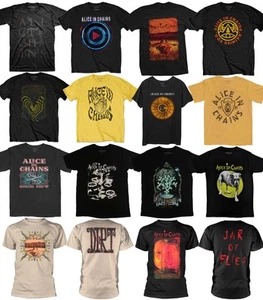 Official Alice In Chains T Shirt Jar Of Flies Dirt Band Logo new Unisex - Picture 1 of 57
